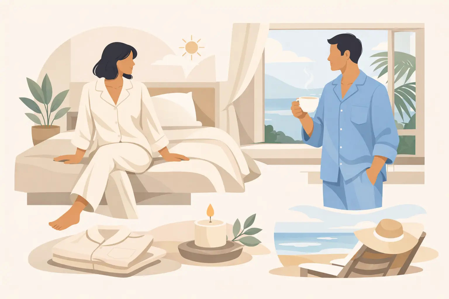 Why Relaxed Fit Linen Pyjamas Feel Better