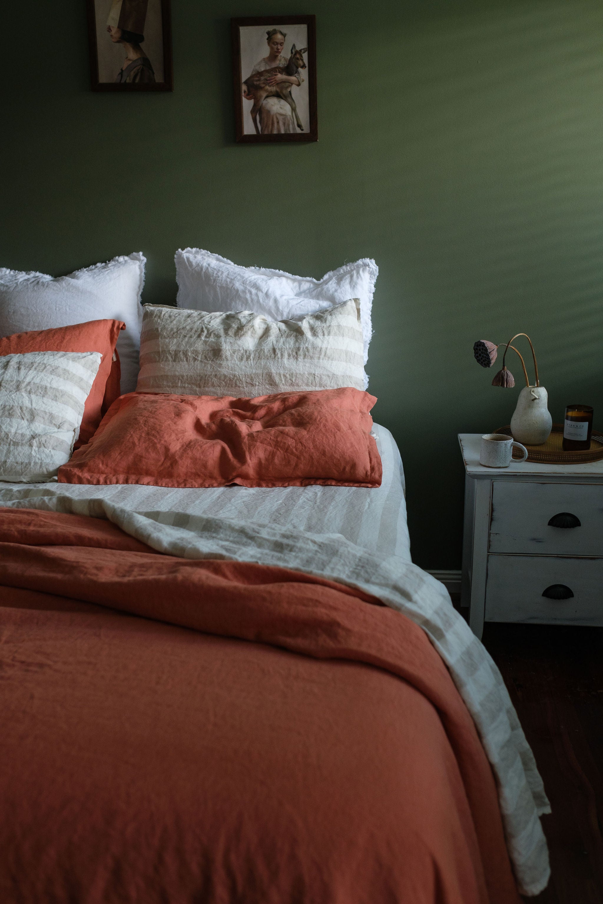 FLAX LINEN QUILT COVER