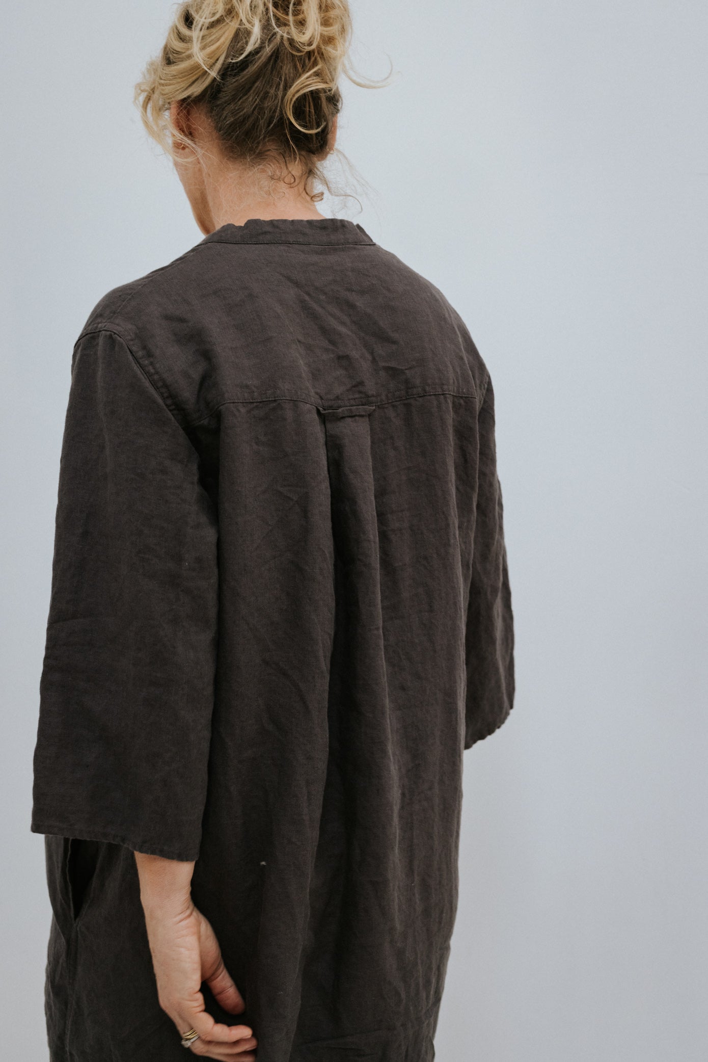 ANNIE MAXI SHIRT DRESS