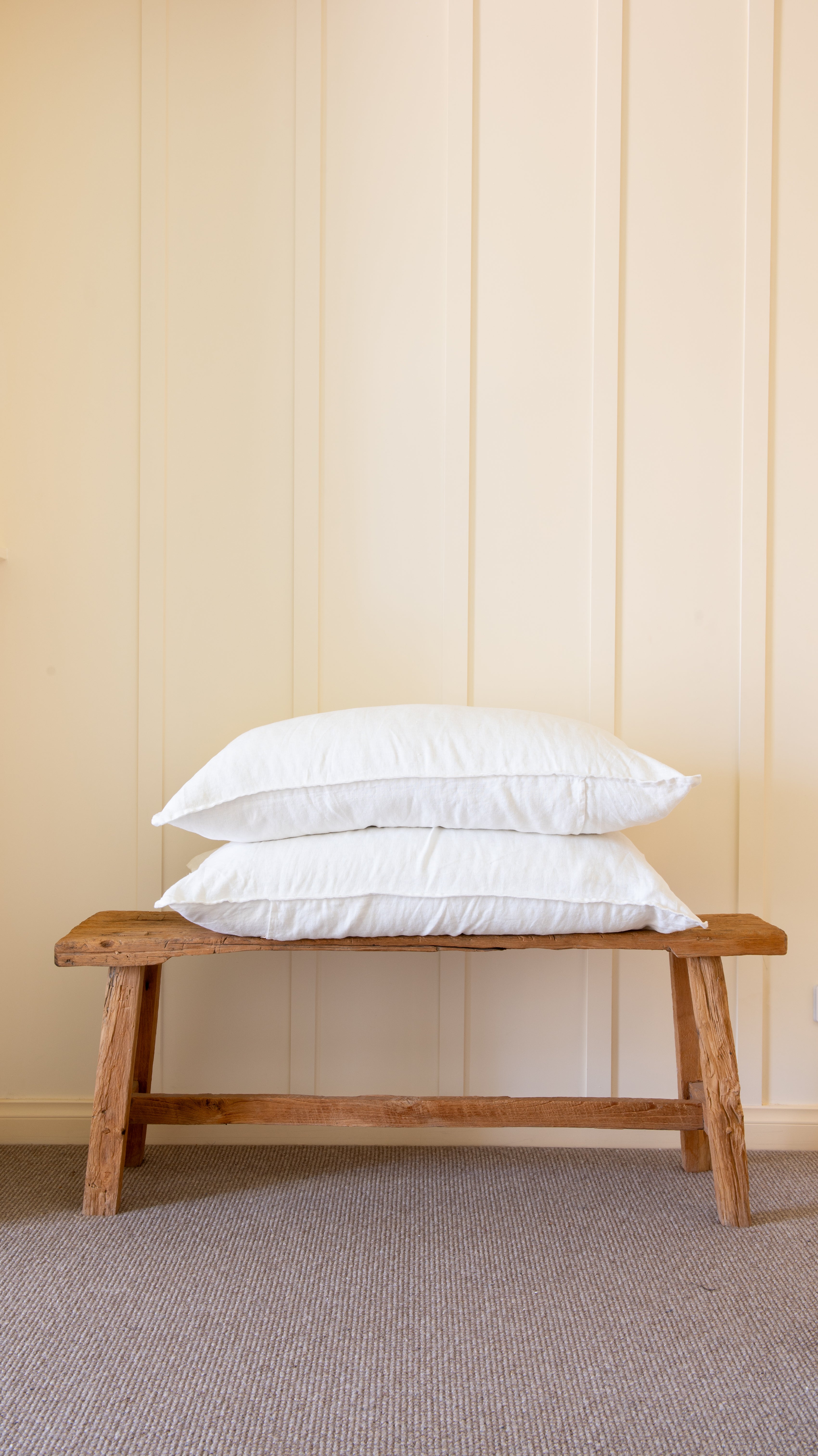 HEAVYWEIGHT KING PILLOWCASE PAIR - 345GSM