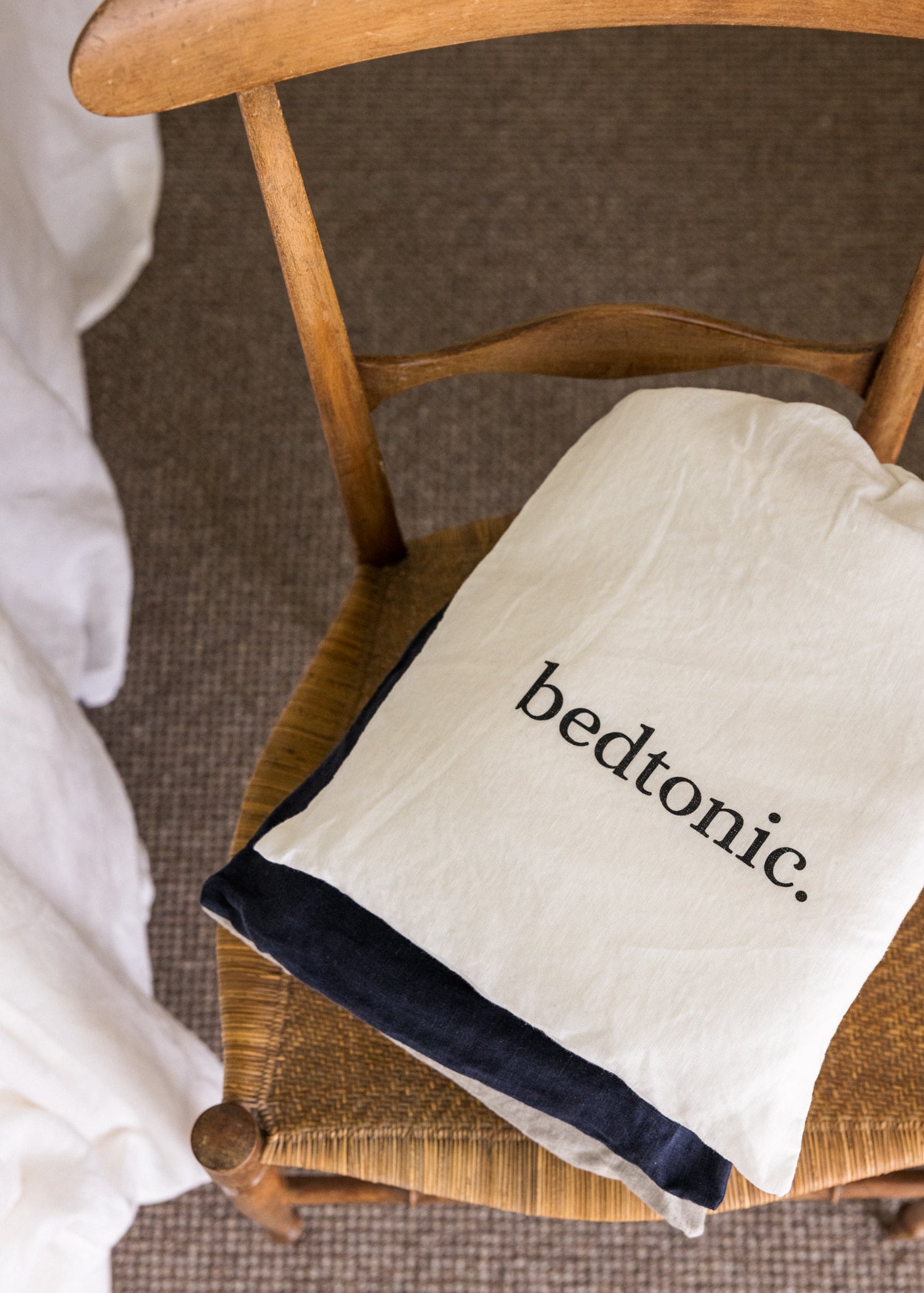 HEAVYWEIGHT HAND-FRAYED EURO PILLOWCASE PAIR - 345GSM