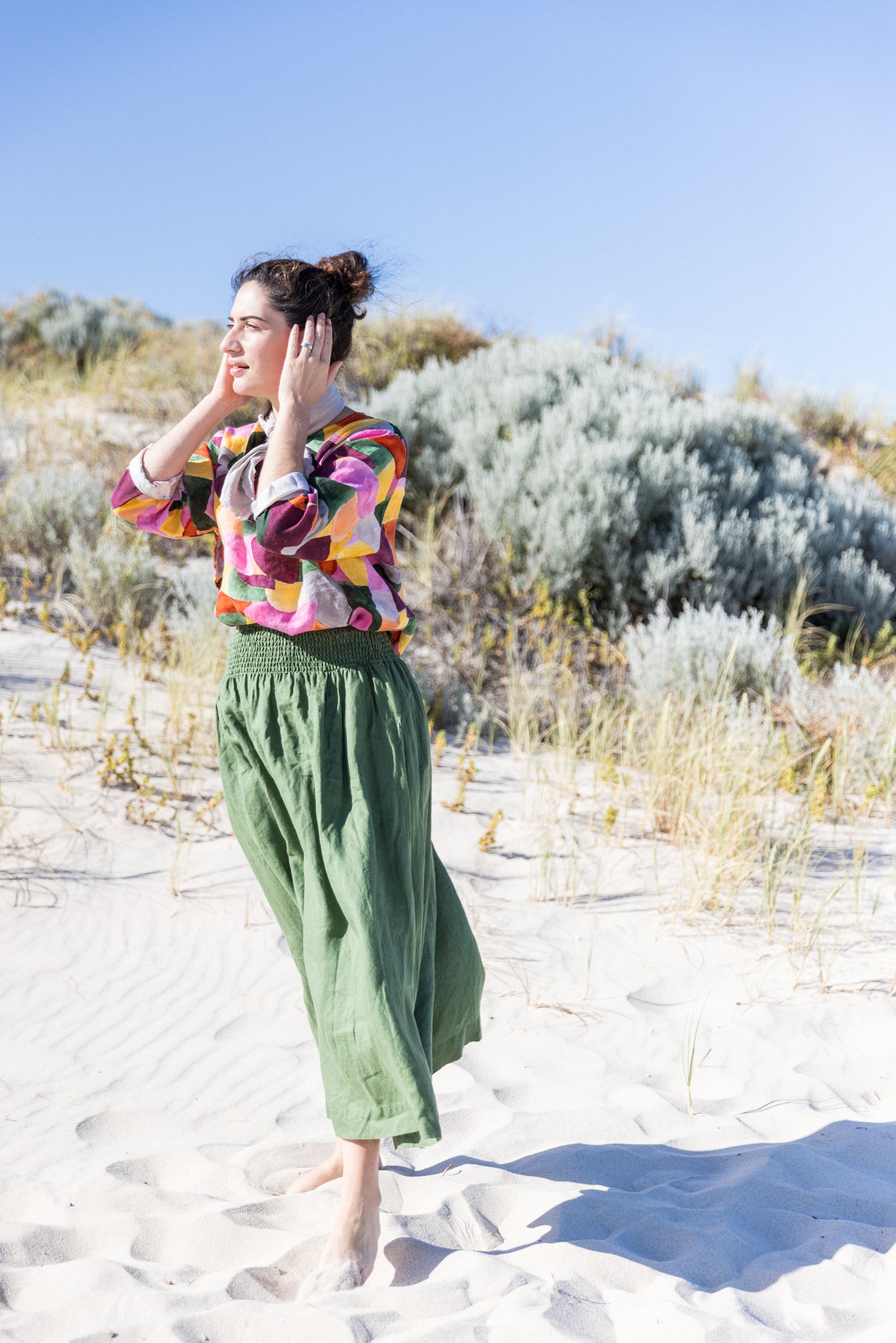 MARKET SKIRT MAXI ARCHIVE TONES