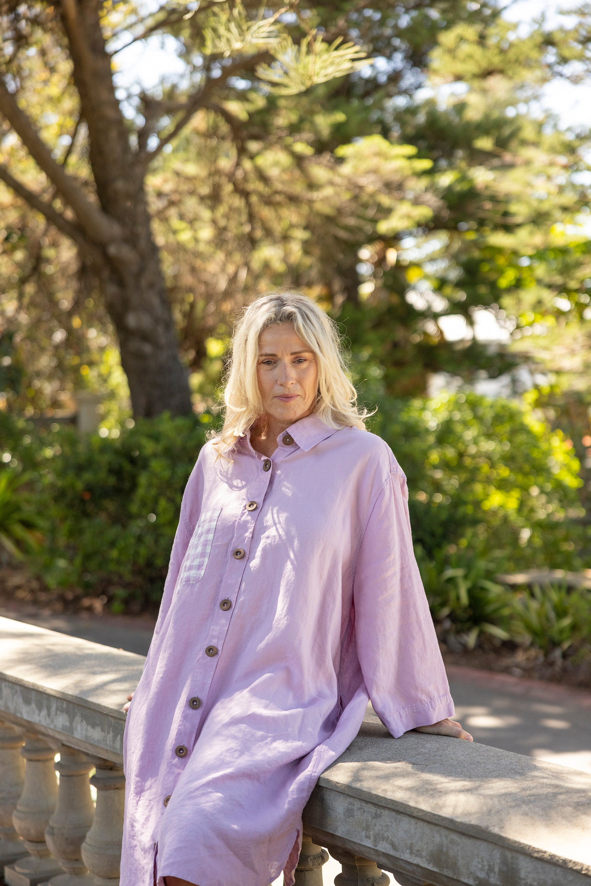 MOLLIE OVERSIZED SHIRT DRESS