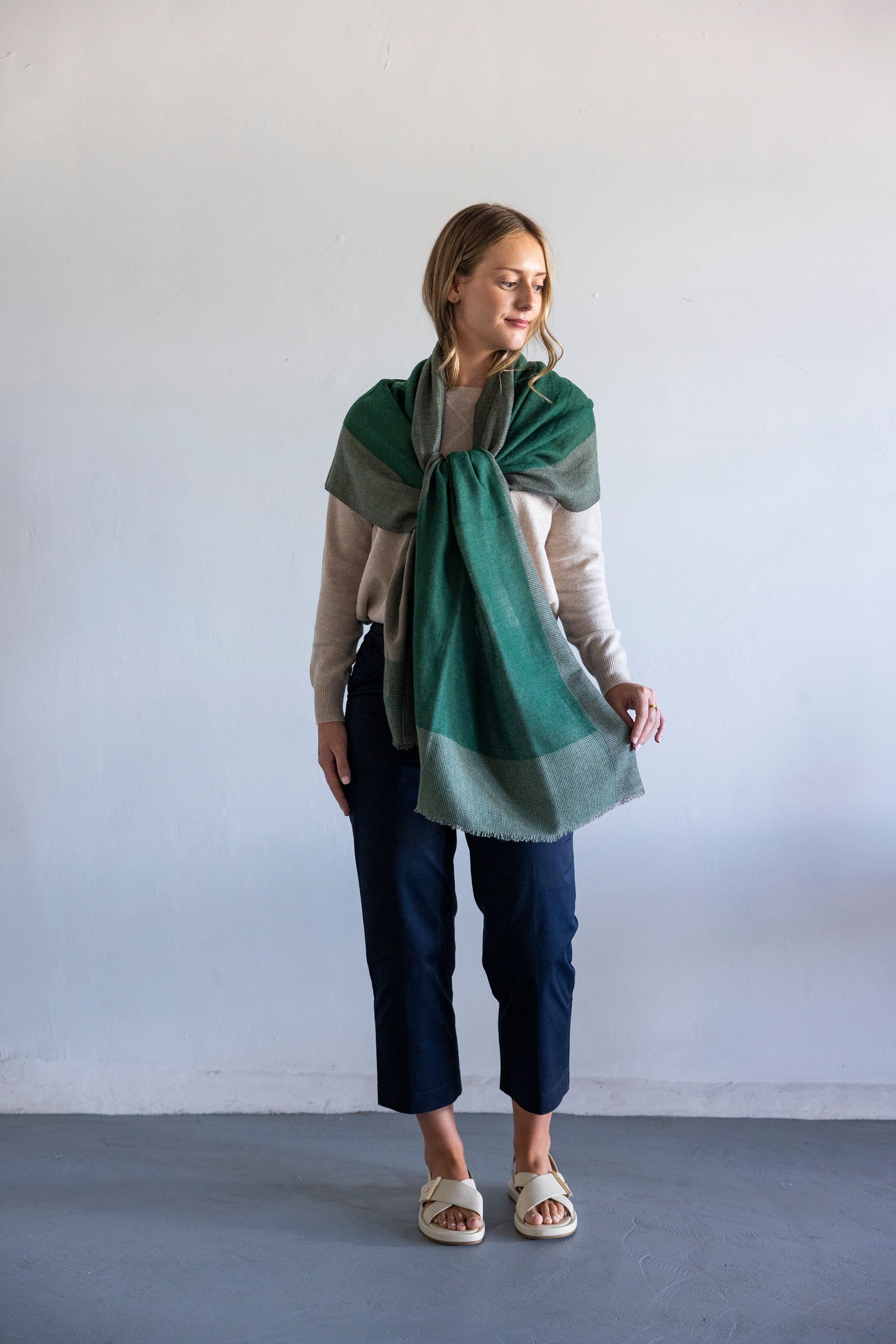 CASHMERE SCARF 100% CASHMERE 150g