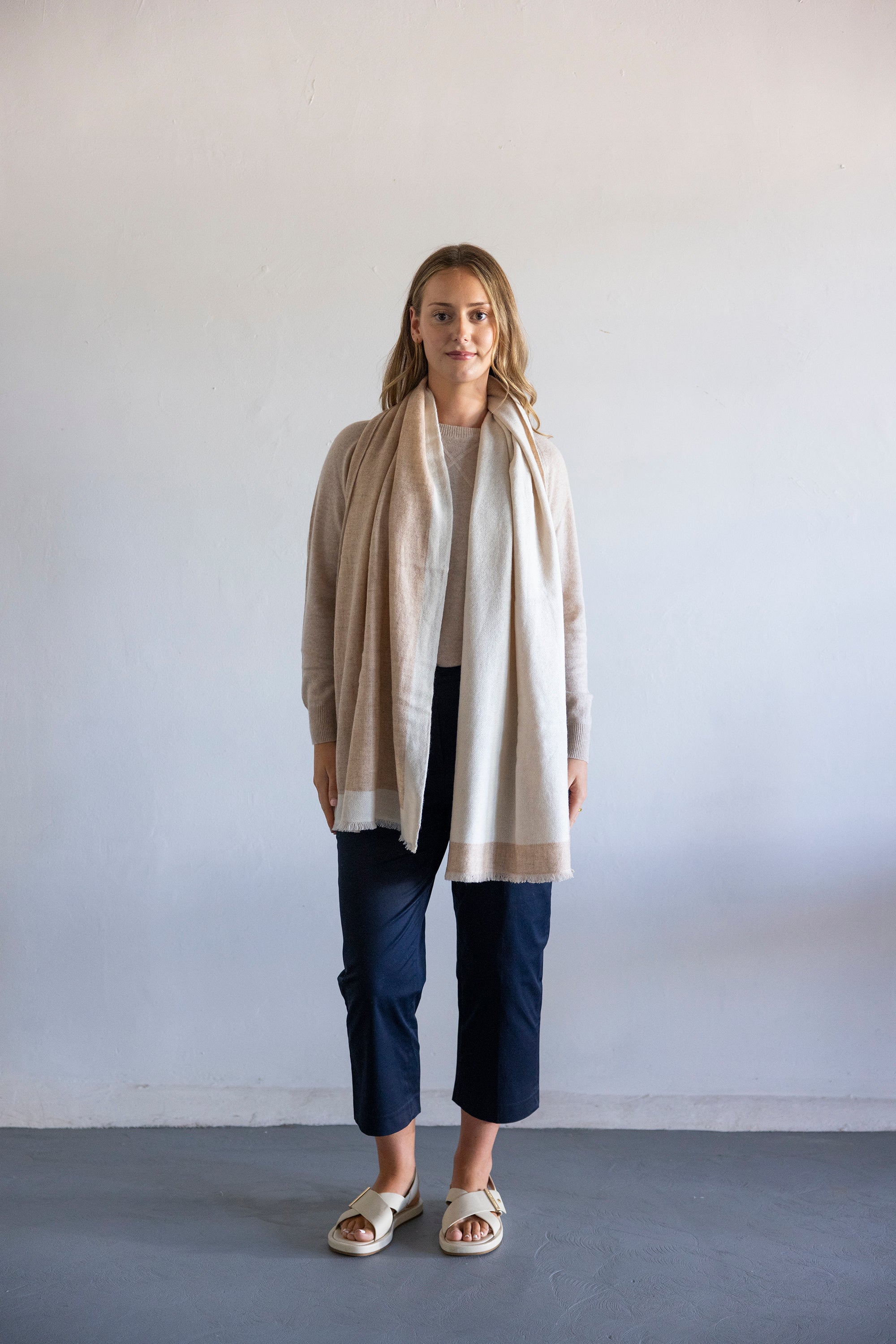 CASHMERE SCARF 100% CASHMERE 200g
