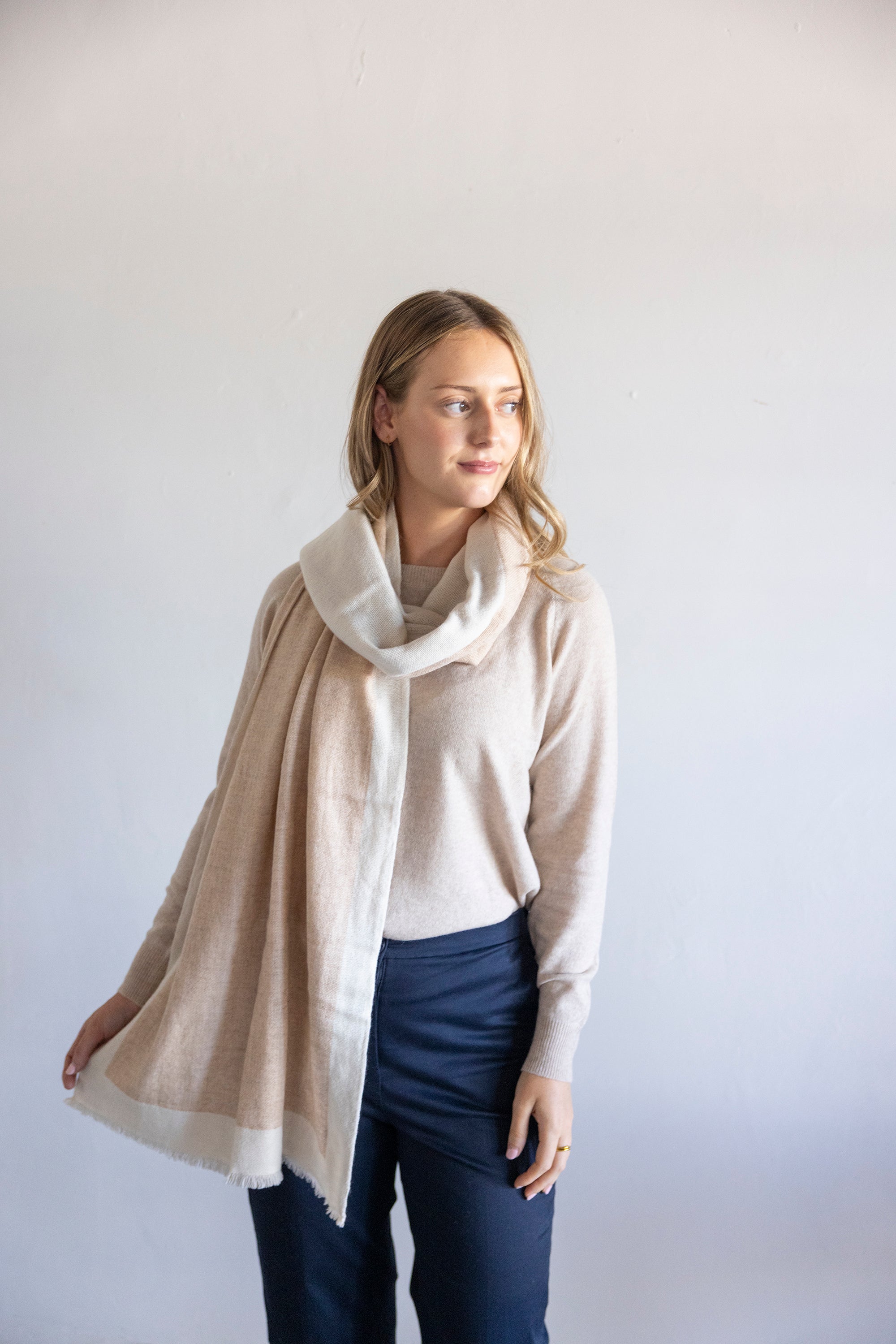 CASHMERE SCARF 100% CASHMERE 200g