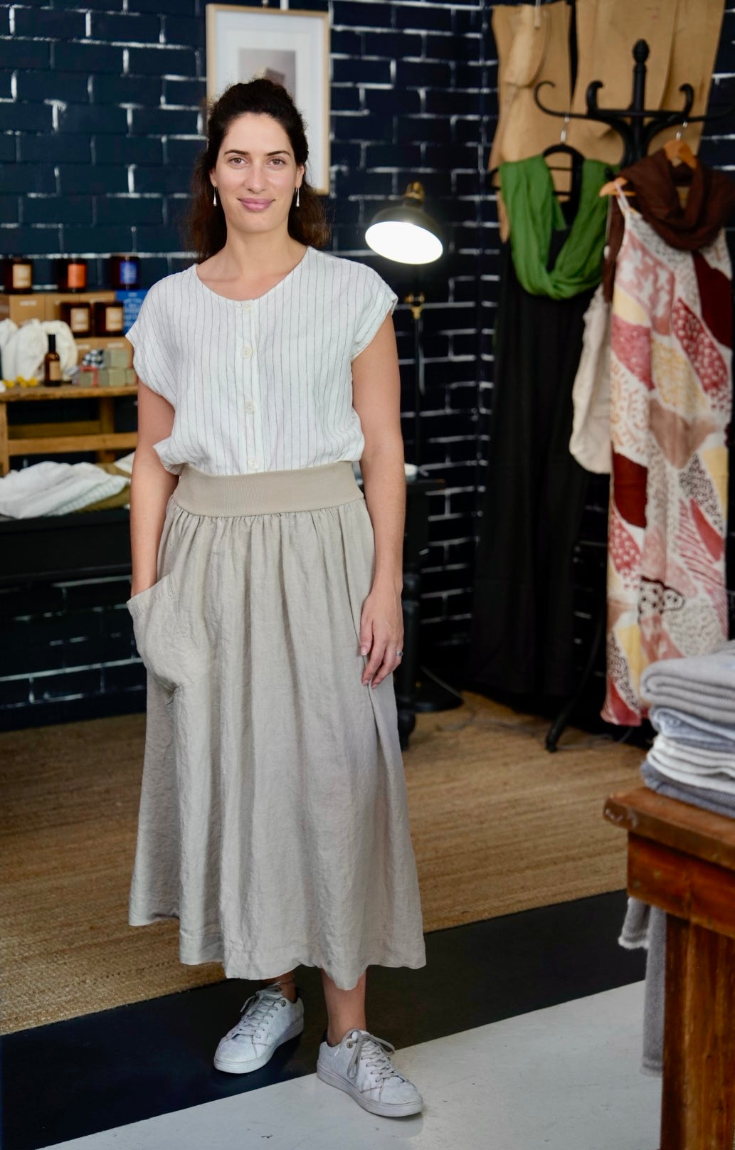 EVE LINEN TANK