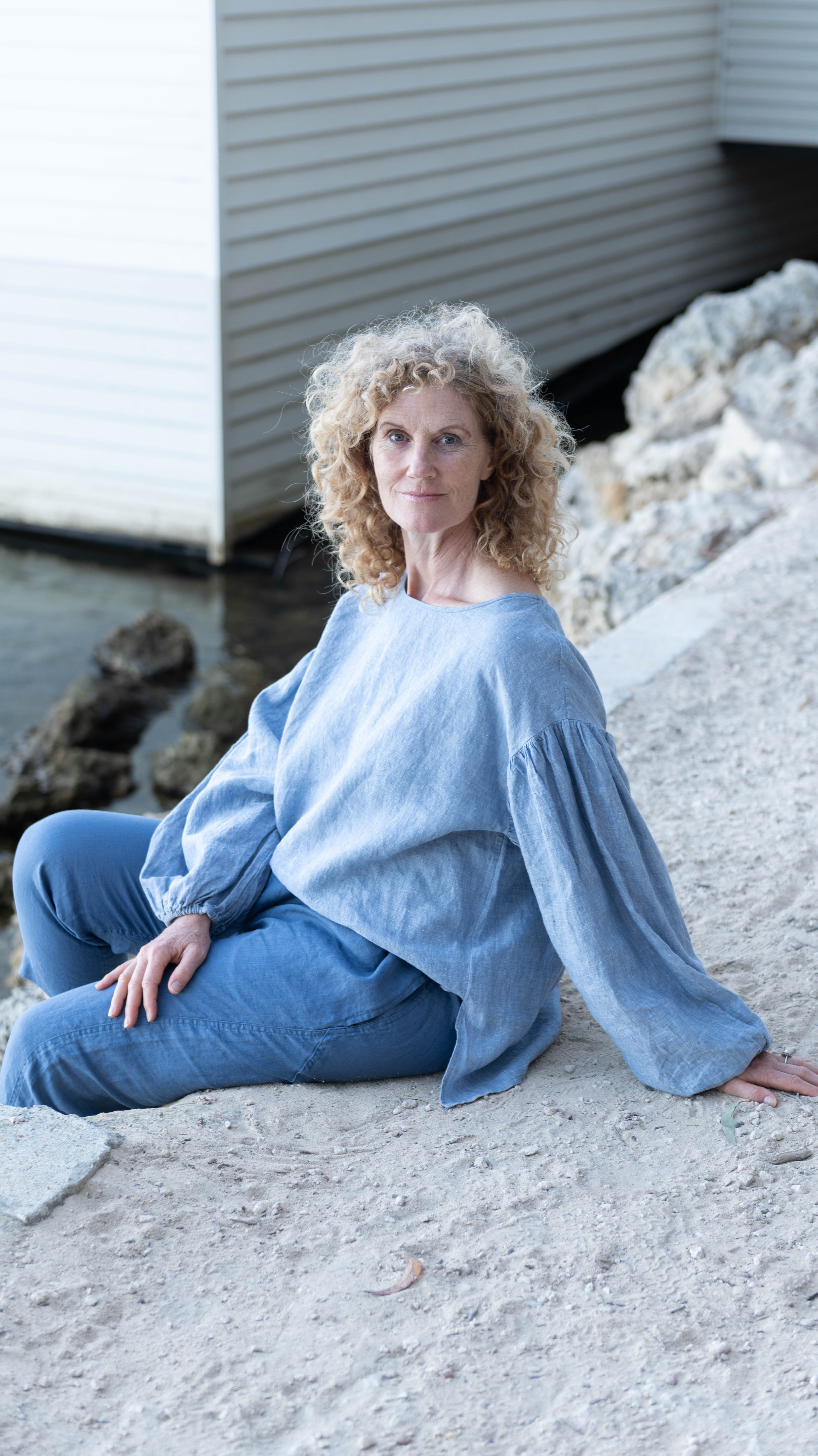 HARRIET BILLOW SLEEVE BLOUSE