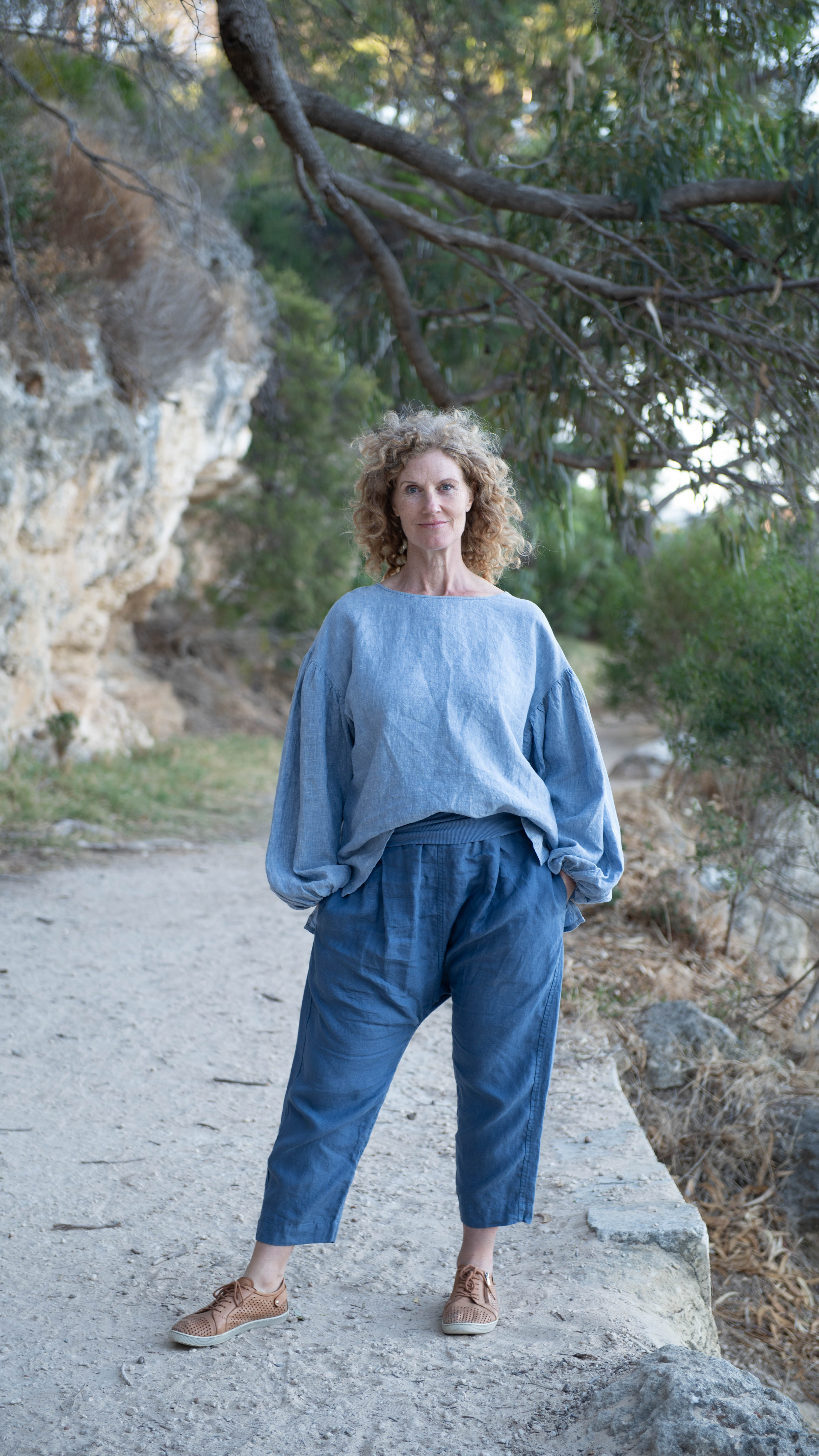 HARRIET BILLOW SLEEVE BLOUSE