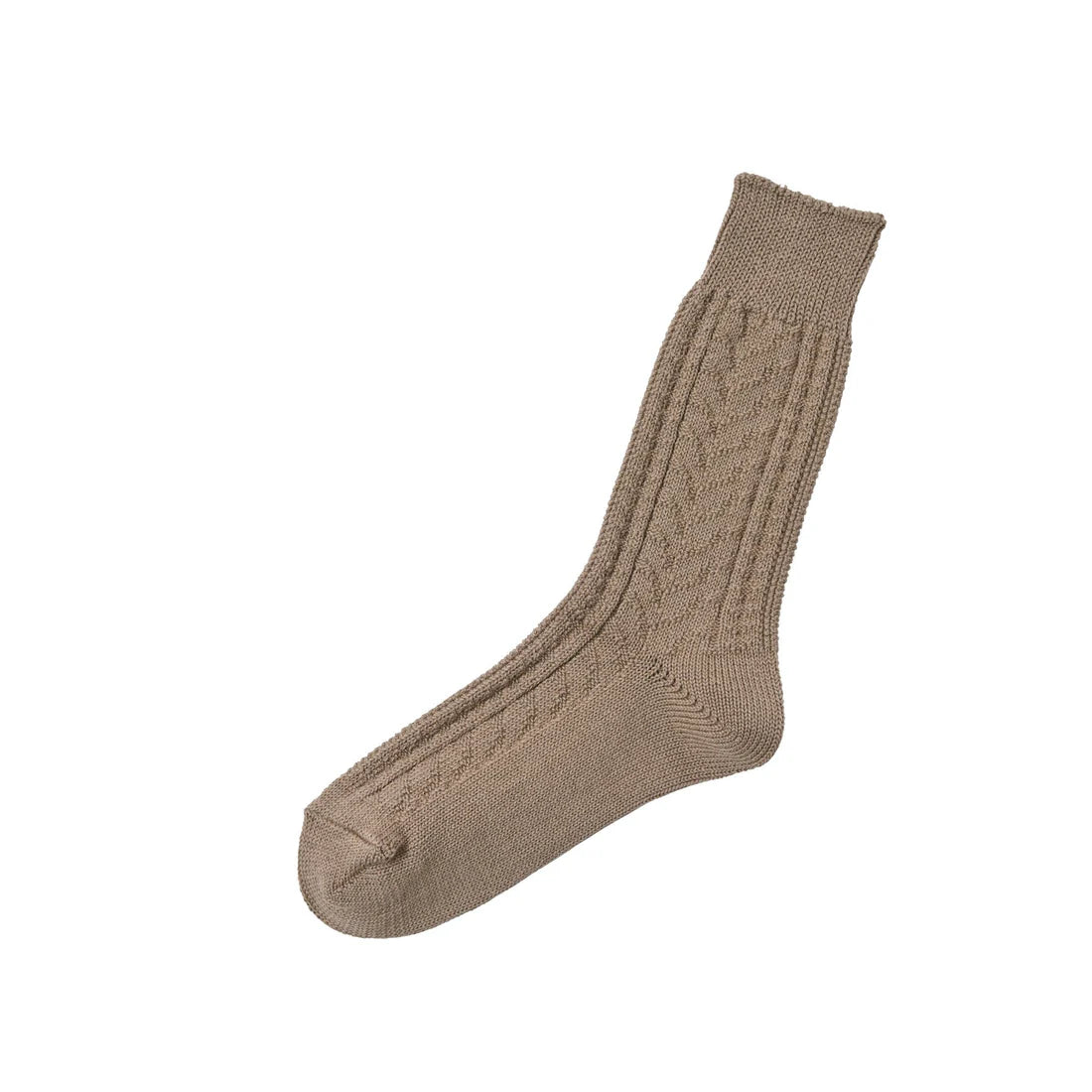 MEMERI - WOOL/COTTON CABLE SOCKS
