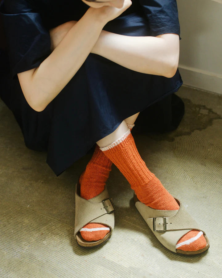 NISHIGUCHI KUTSUSHITA - BOSTON SILK & COTTON SOCKS