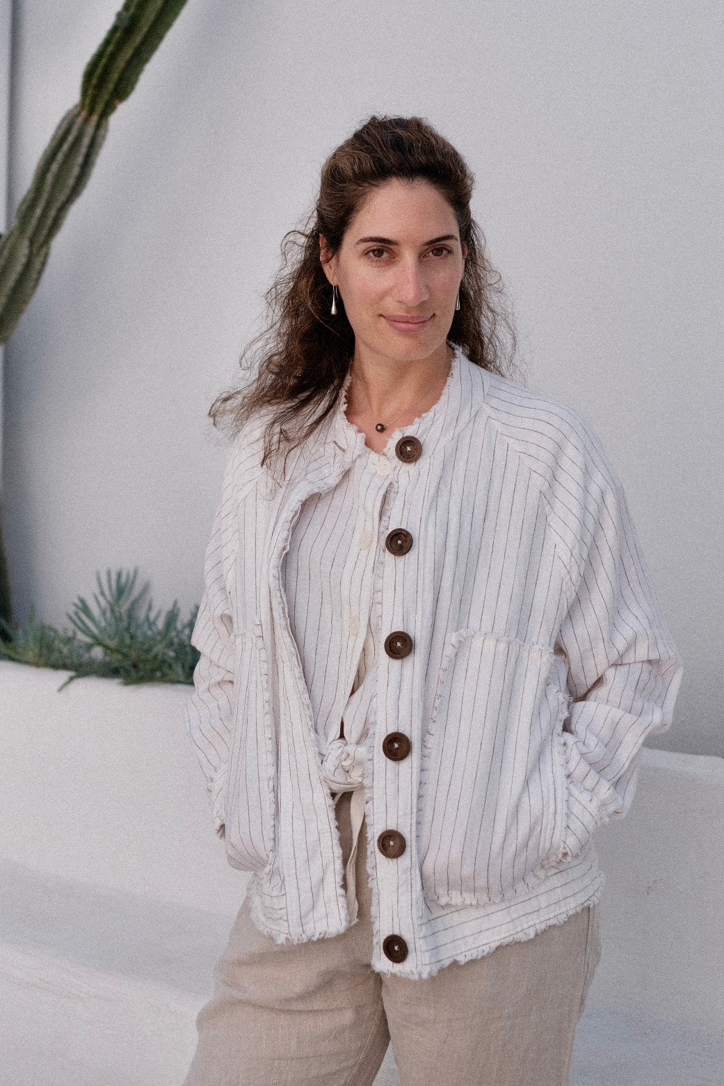 SHEPHERDS' LINEN JACKET