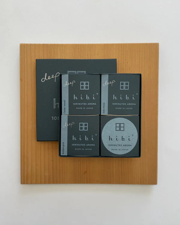 HIBI 10 MINUTE INCENSE: GIFT BOX DEEP