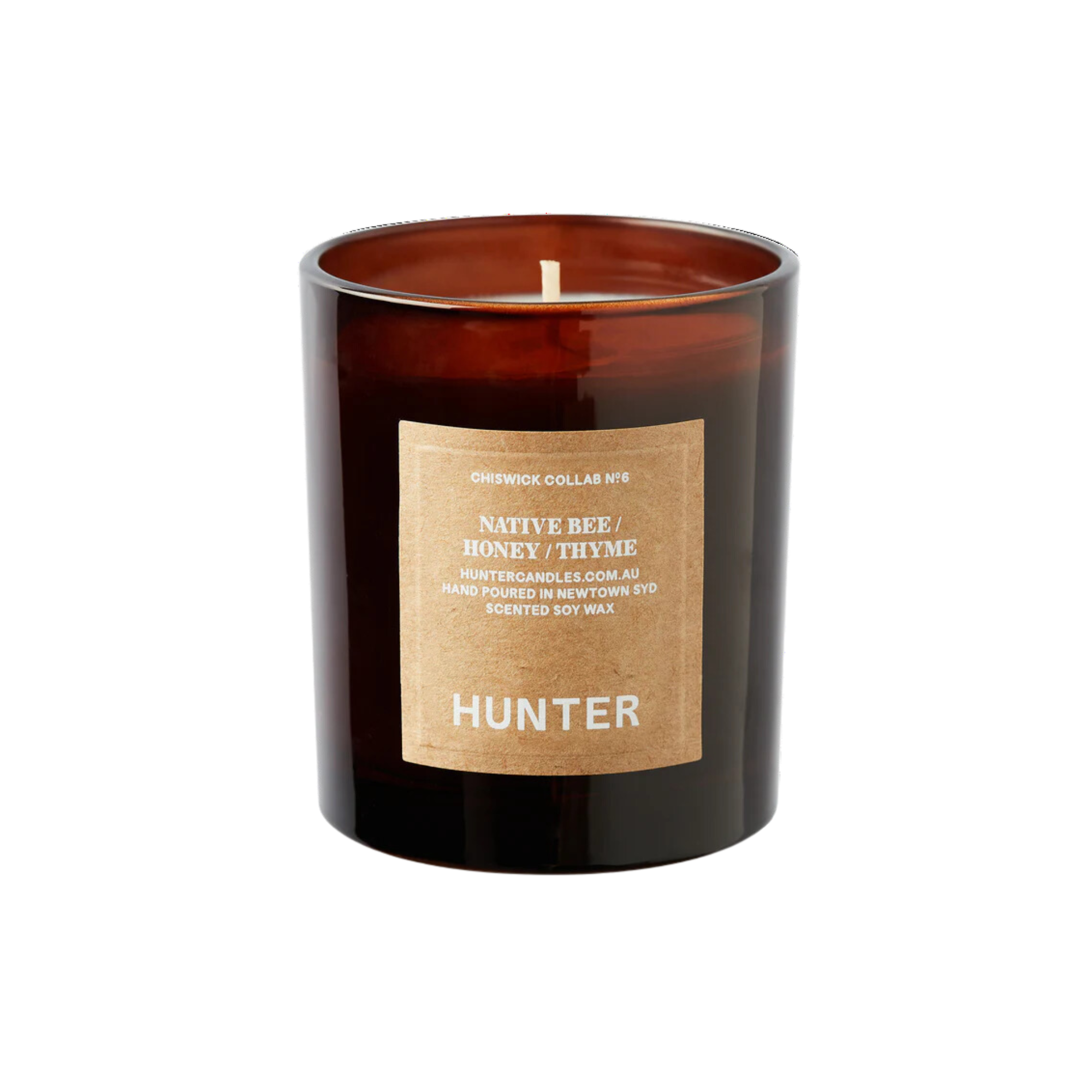 HUNTER CANDLE - CHISWICK COLLAB: Native Bee, Honey, Thyme
