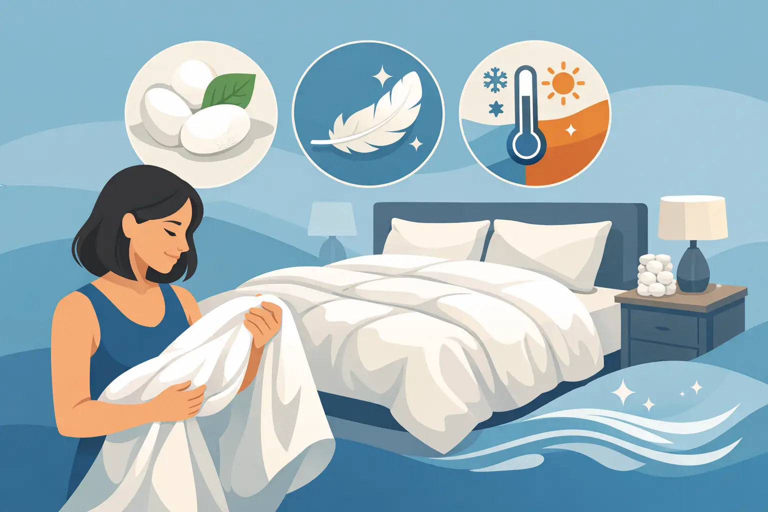 How to Choose a Silk Doona for Better Sleep