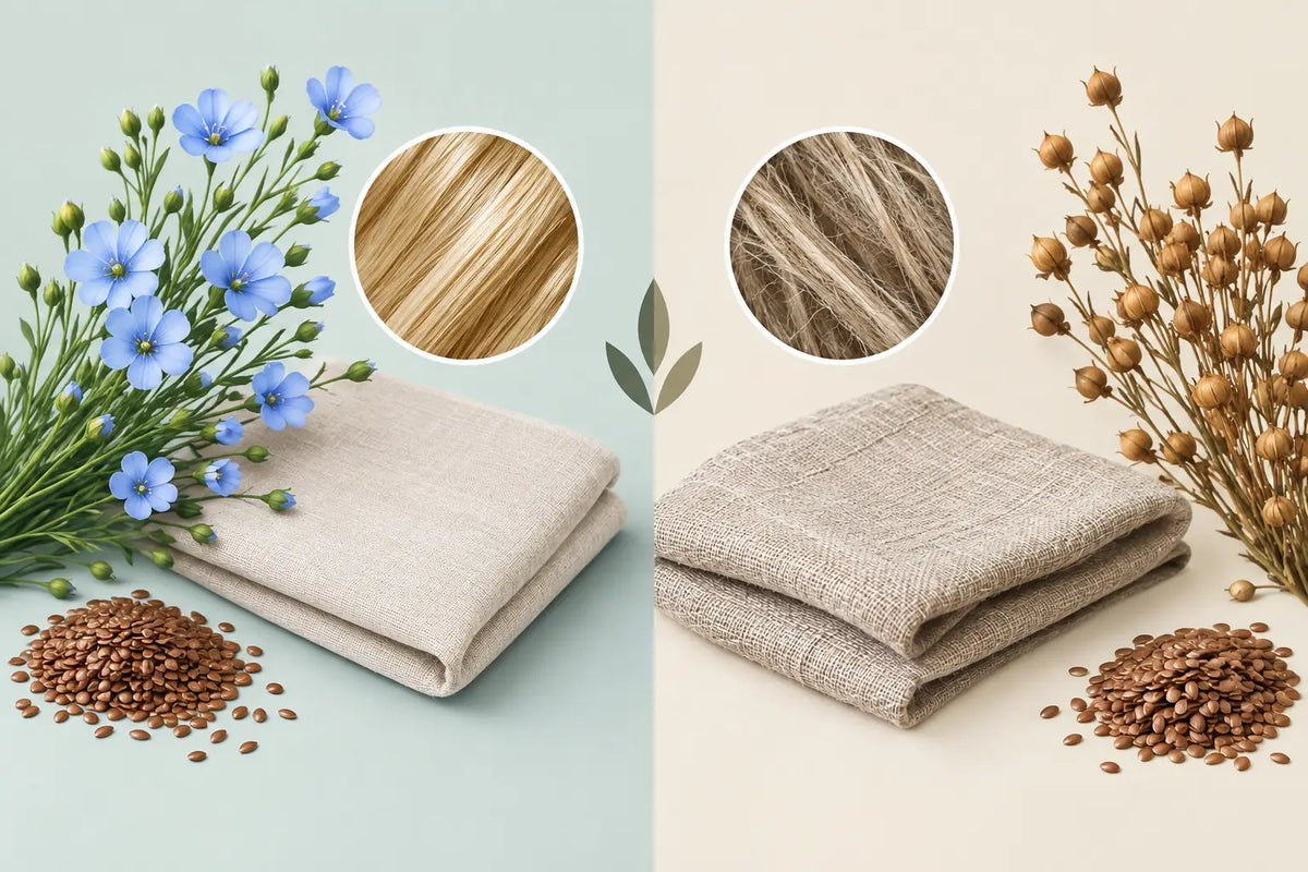 European Flax Versus Regular Linen Explained