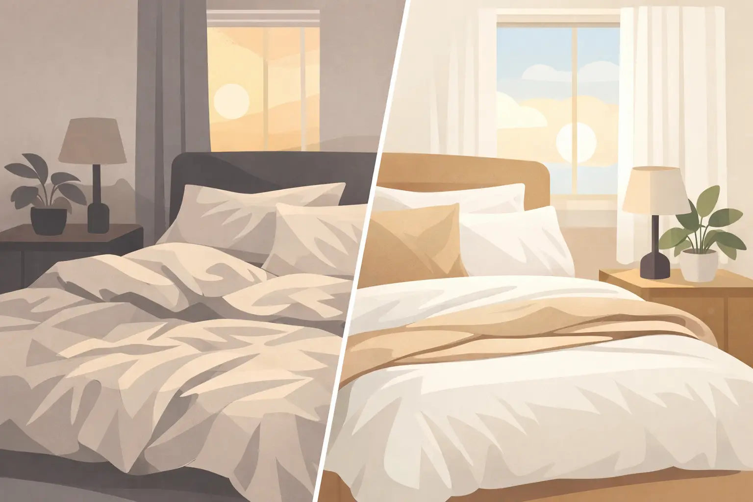 Linen Bedding Before and After: What Changes
