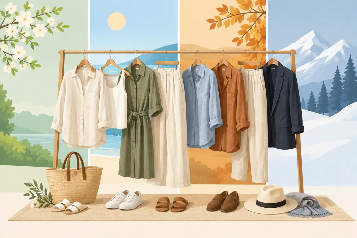 A Linen Clothing Capsule Guide for Every Season