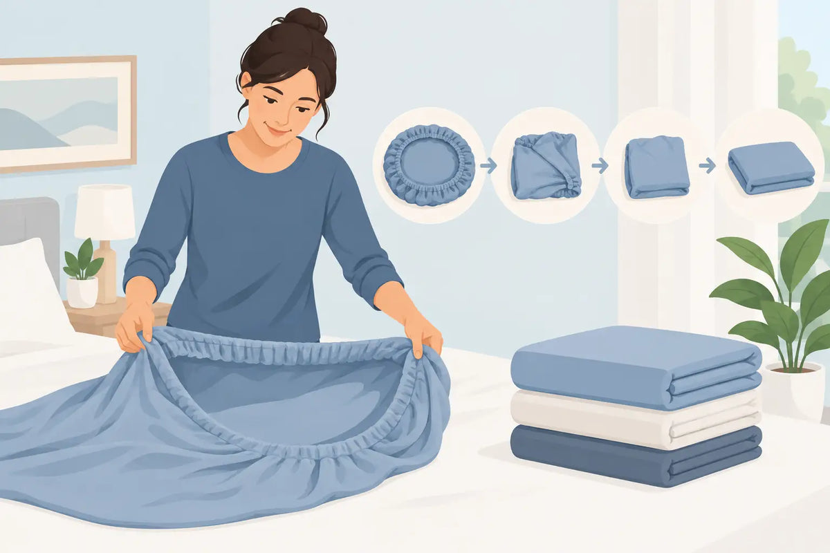 How to Fold Fitted Sheets Without the Fuss