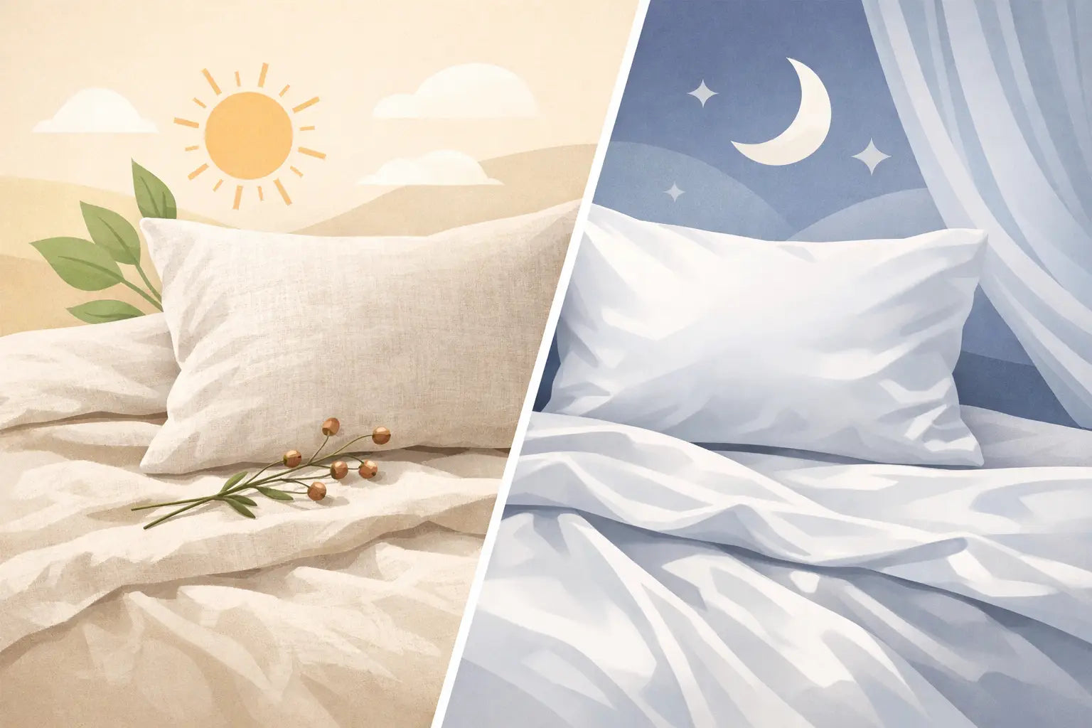 Linen Versus Sateen Sheets: Which Feels Right?