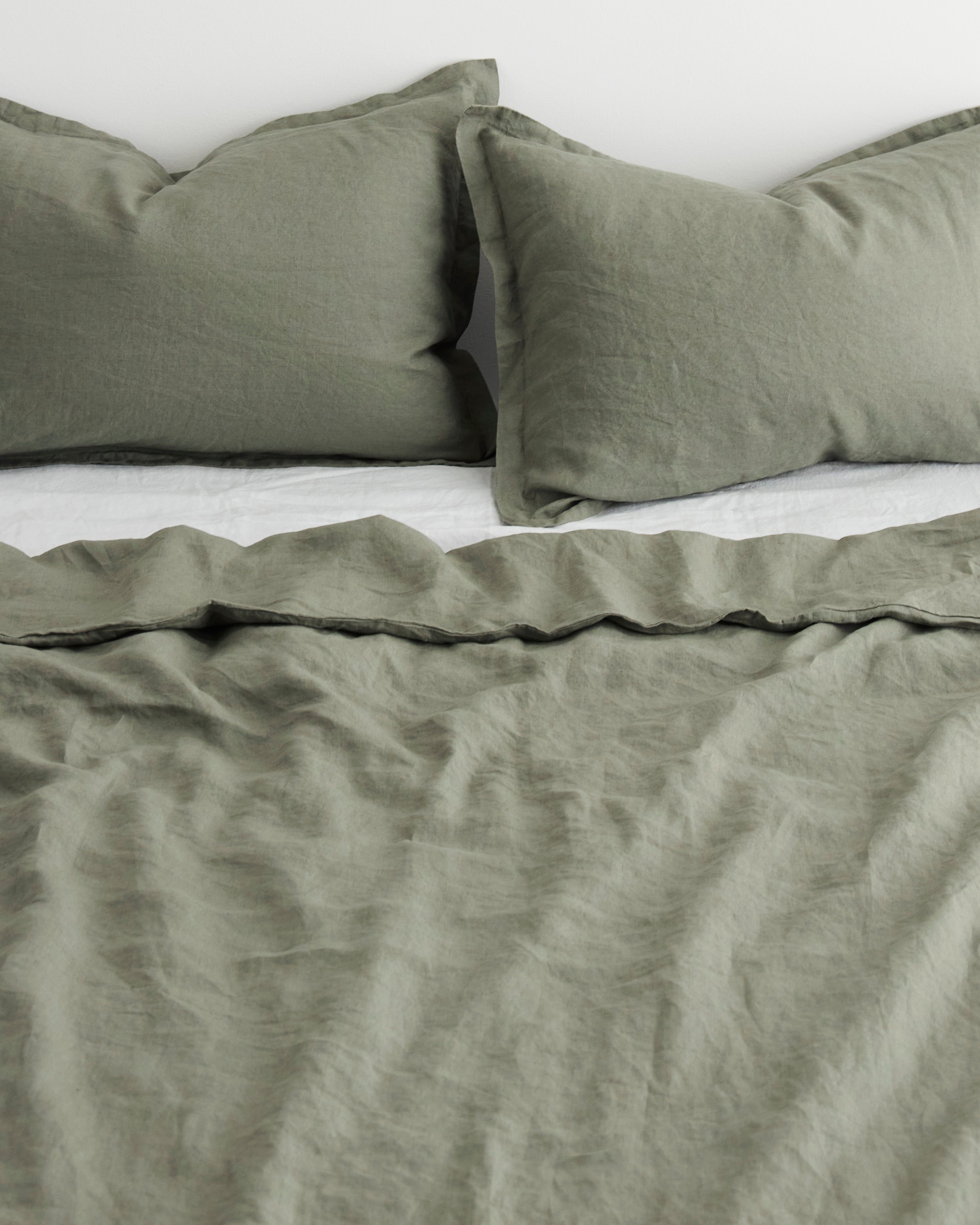 DUVET COVER SET - SAGE