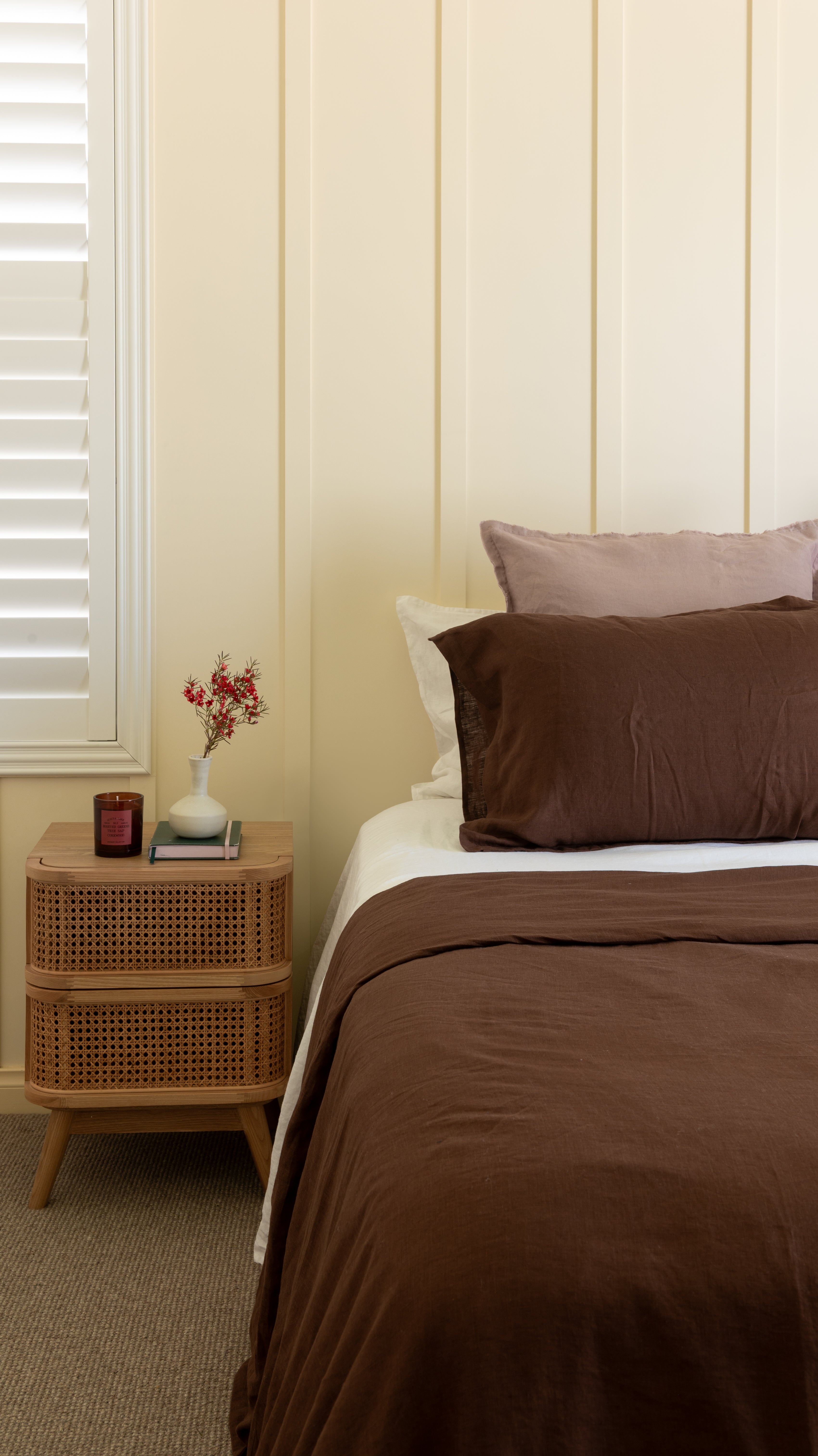 DUVET COVER SET - COCOA