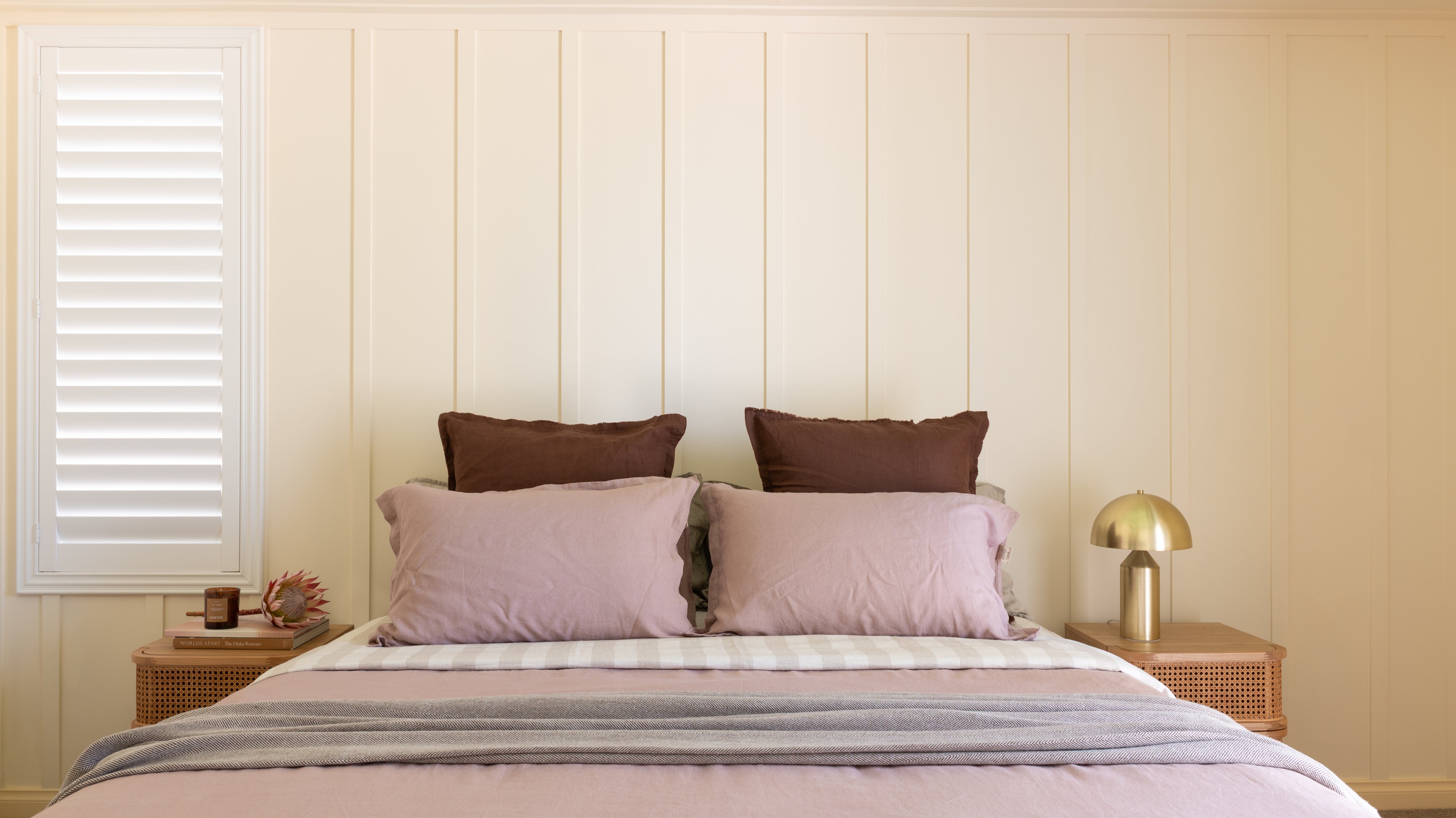 DUVET COVER SET - DUSKY ROSE