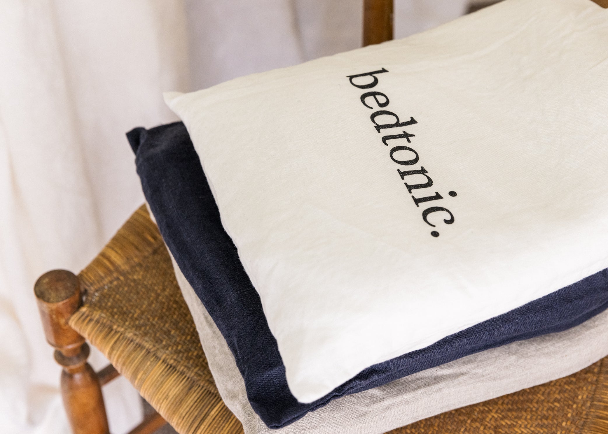 HAND-FRAYED HEAVYWEIGHT EURO PILLOWCASE PAIR - 345GSM