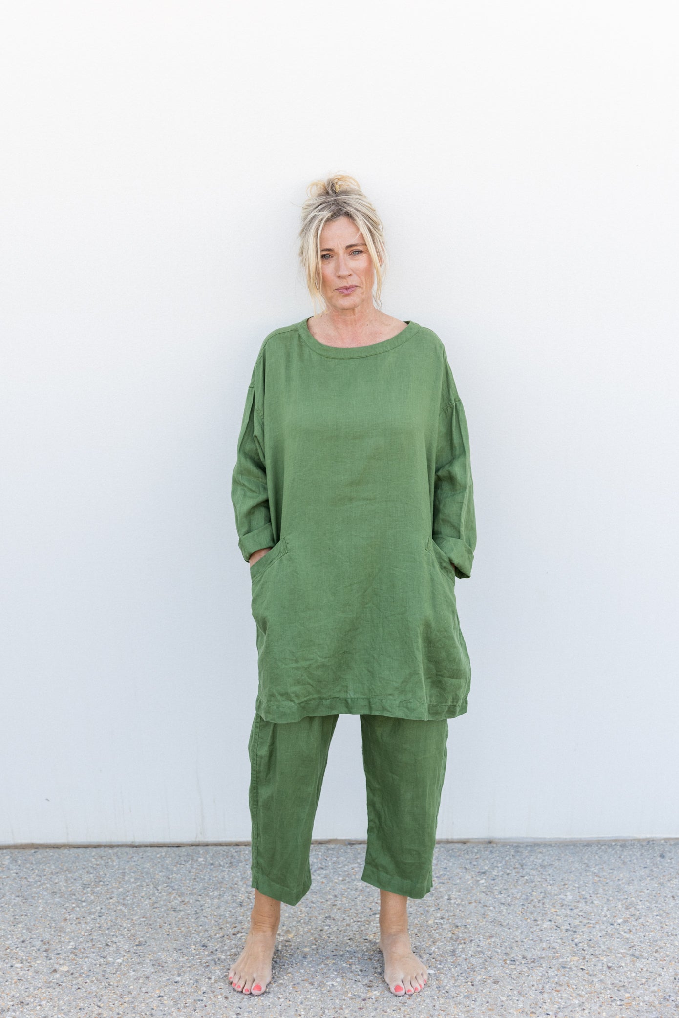 POETS TUNIC MID LENGTH ARCHIVE TONES