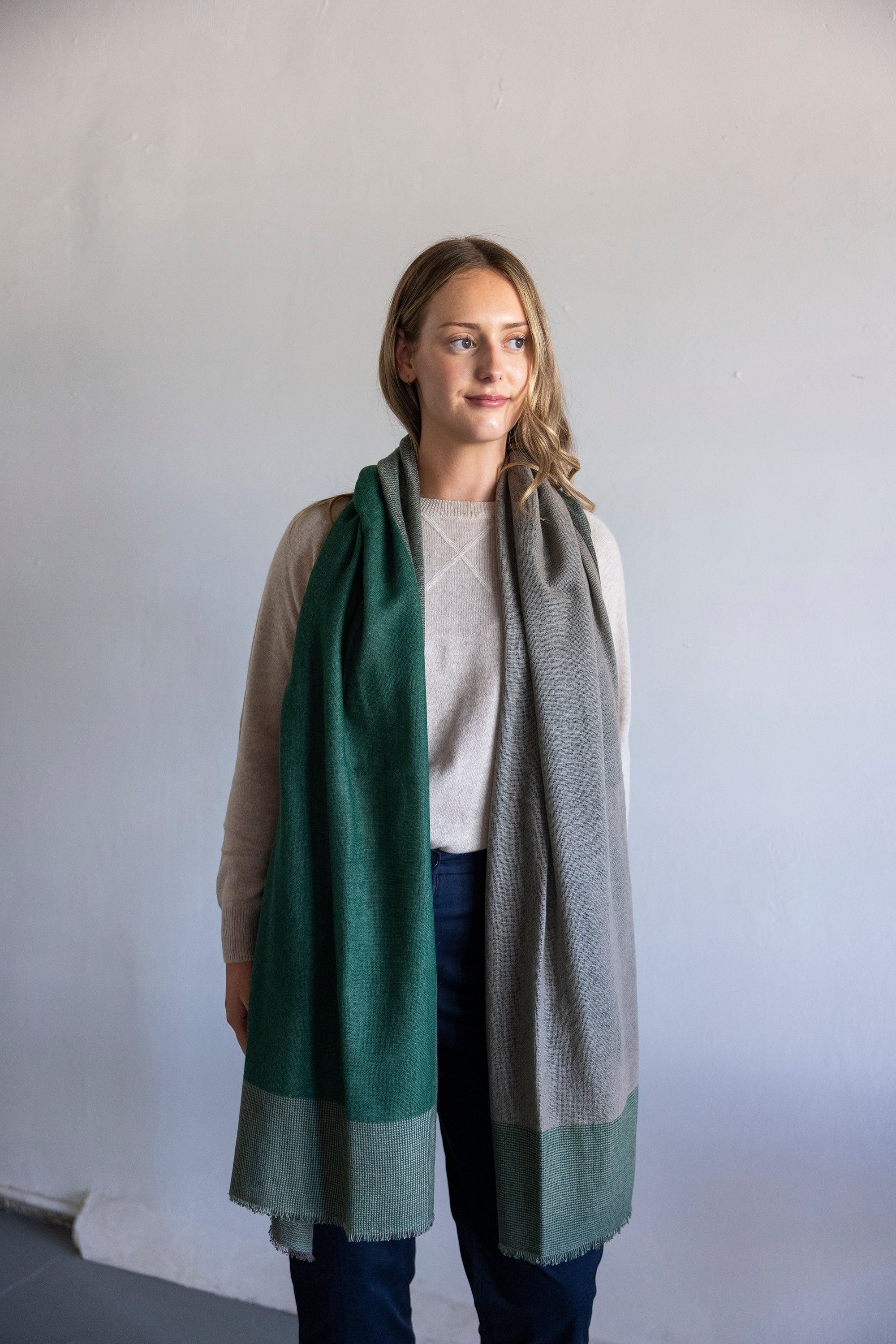 CASHMERE SCARF 100% CASHMERE 150g