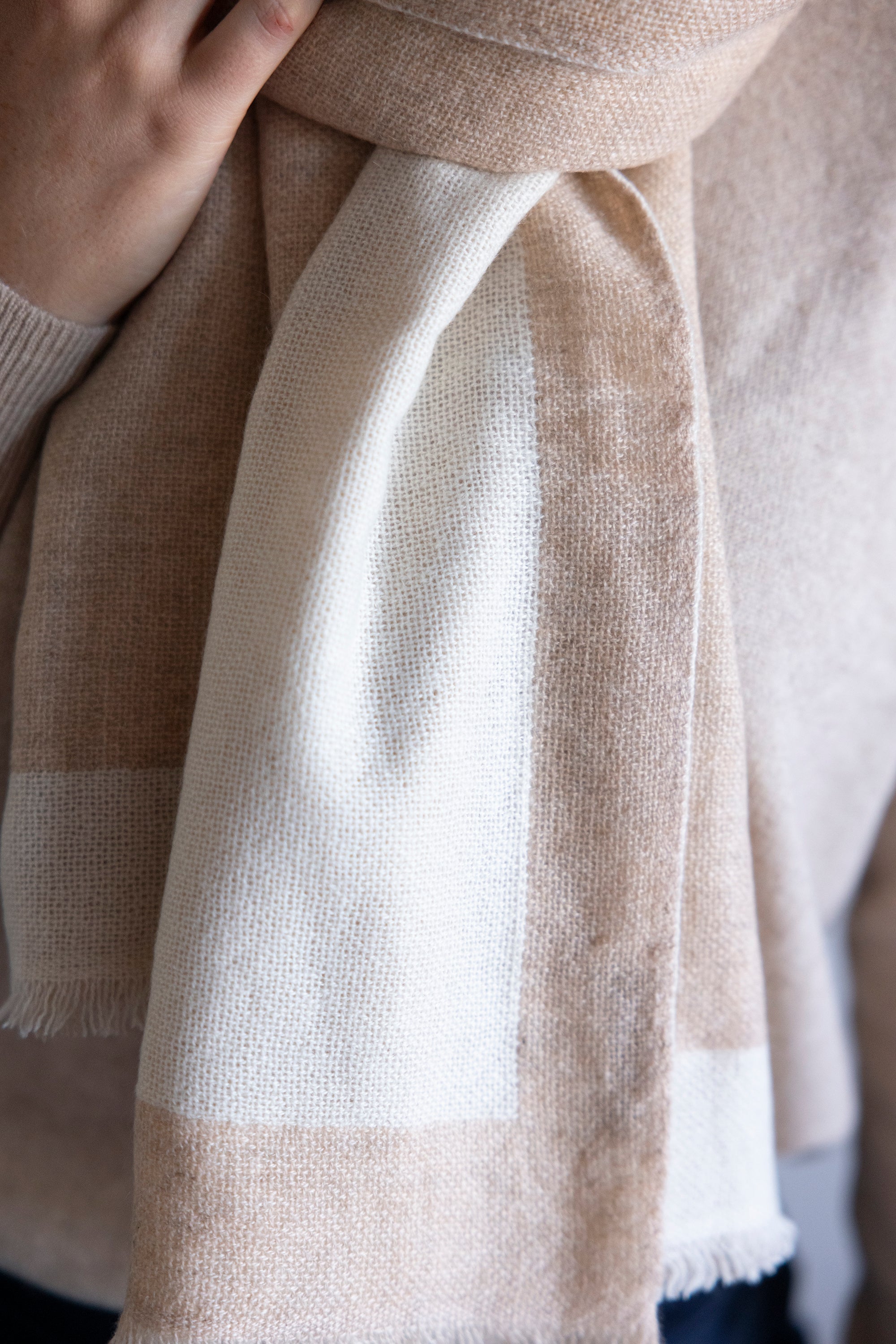 CASHMERE SCARF 100% CASHMERE 200g