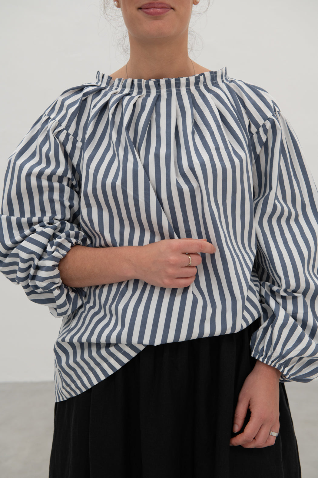 GLENDHU BLOUSE - COTTON STRIPES - LIMITED