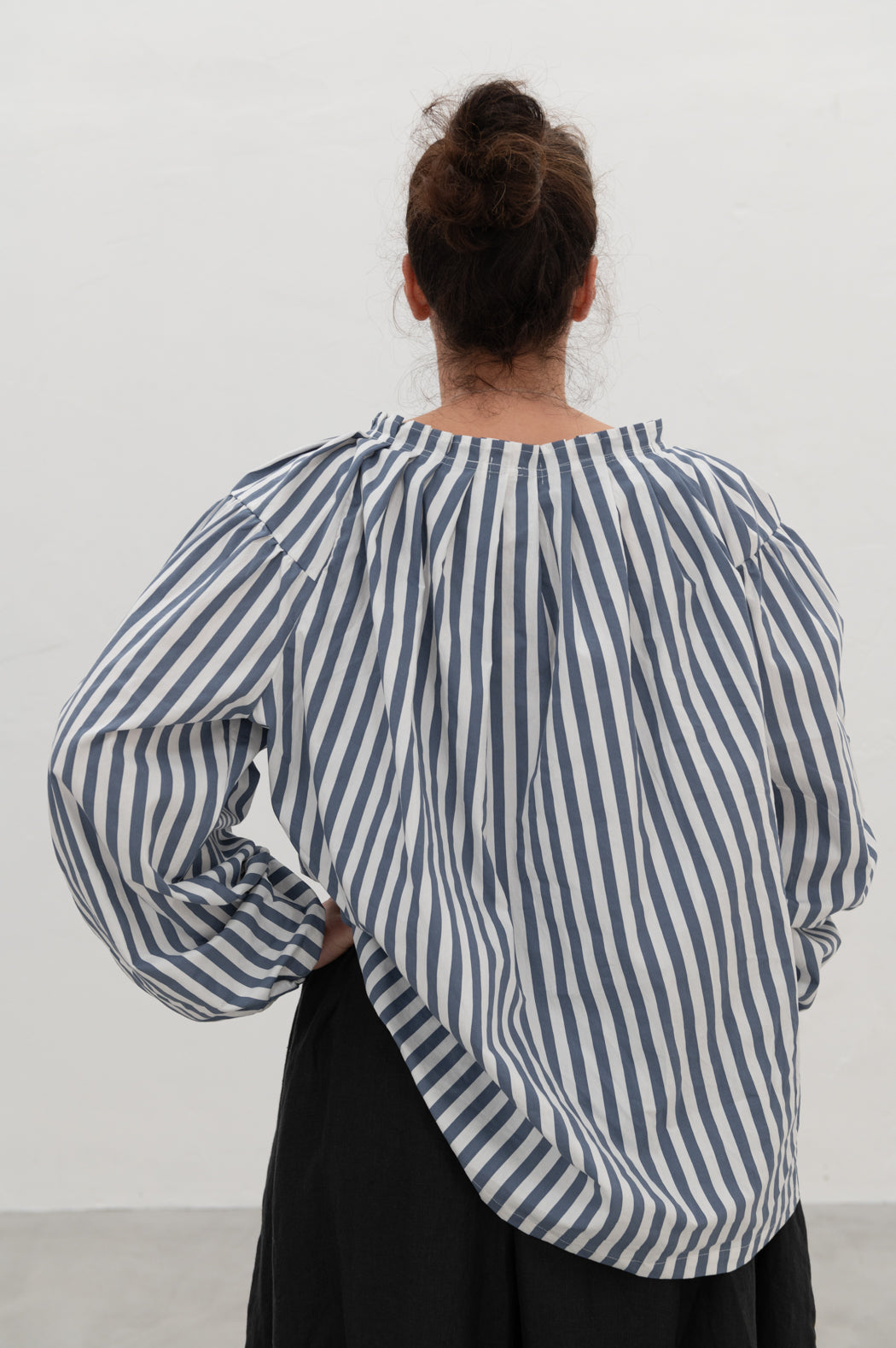 GLENDHU BLOUSE - COTTON STRIPES - LIMITED