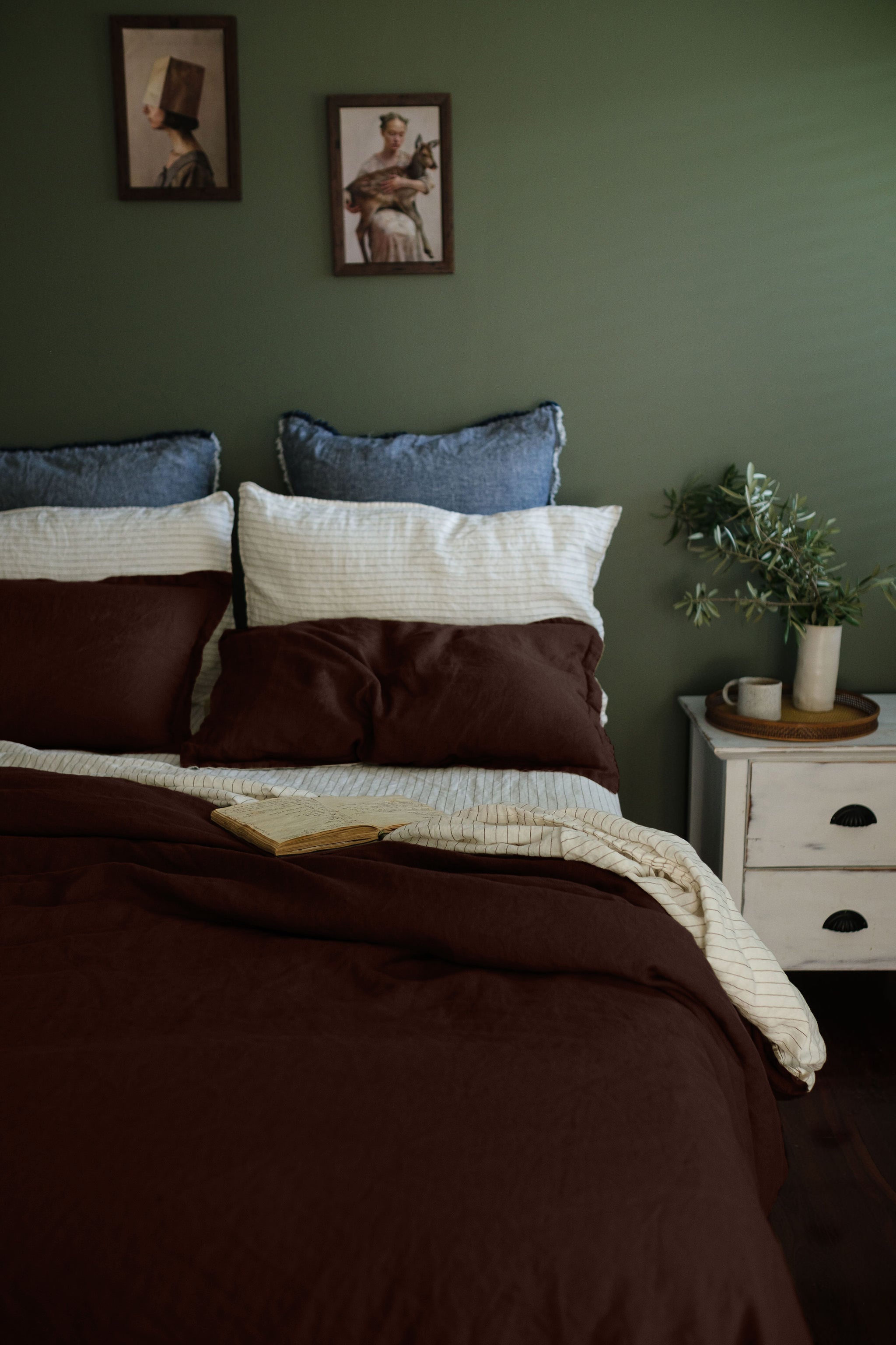 DUVET COVER SET - COCOA