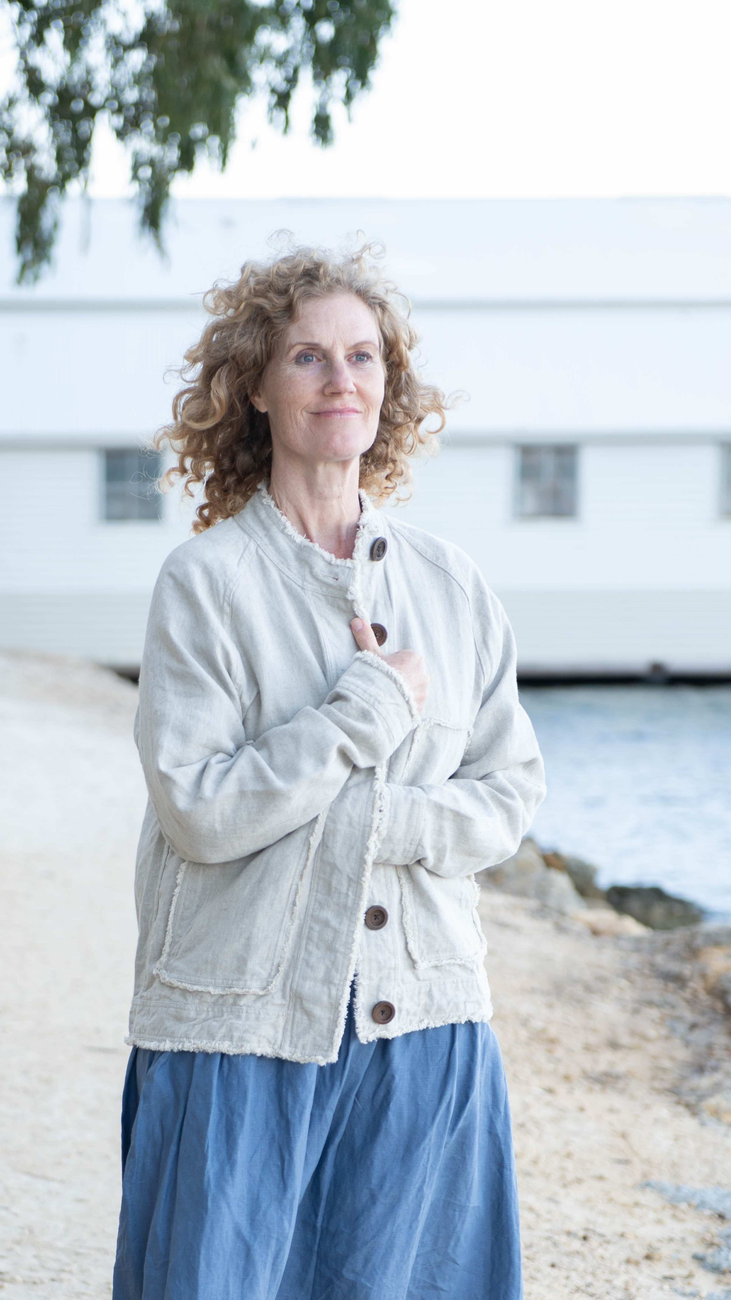 SHEPHERDS' LINEN JACKET