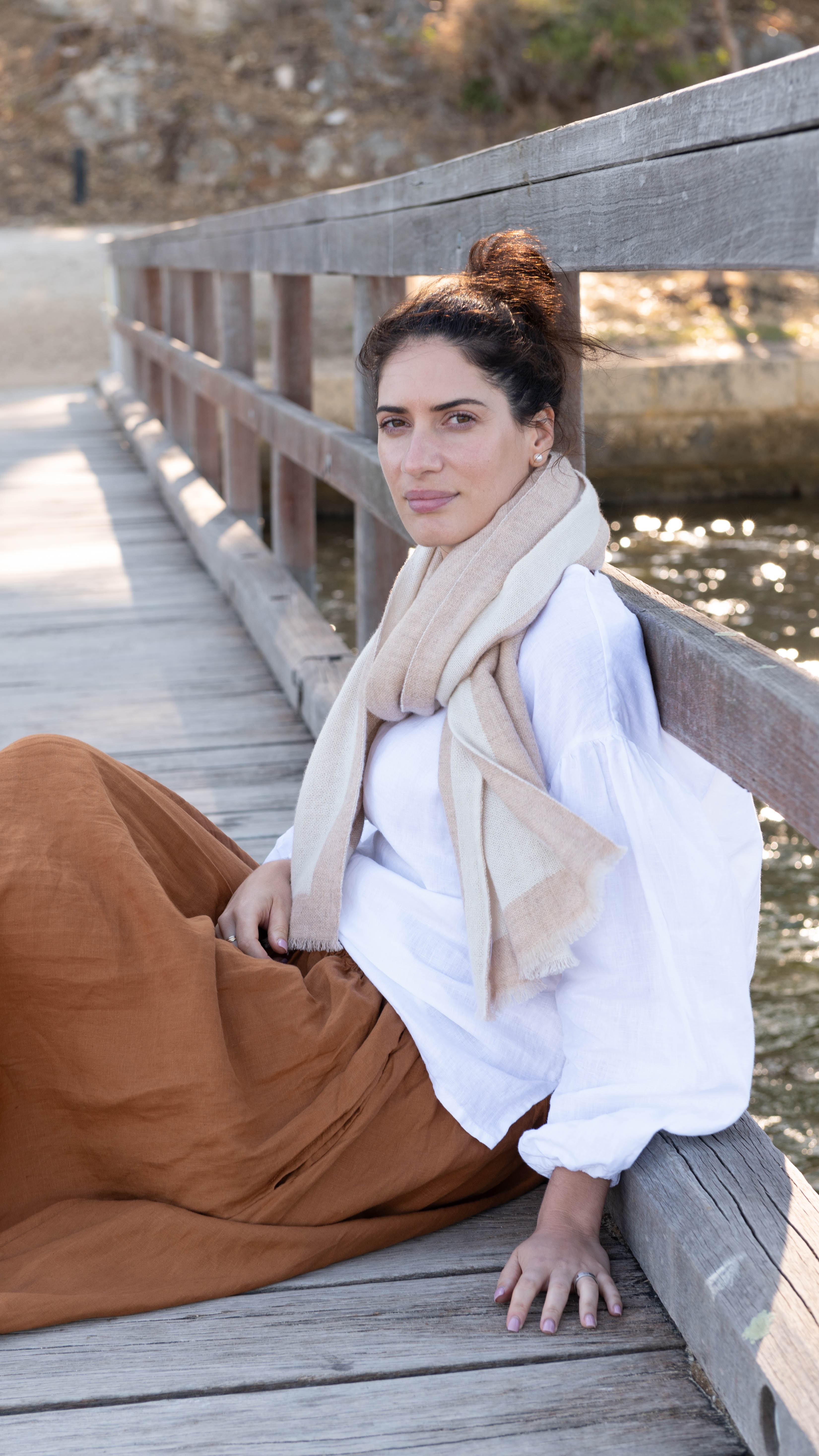CASHMERE SCARF 100% CASHMERE 200g
