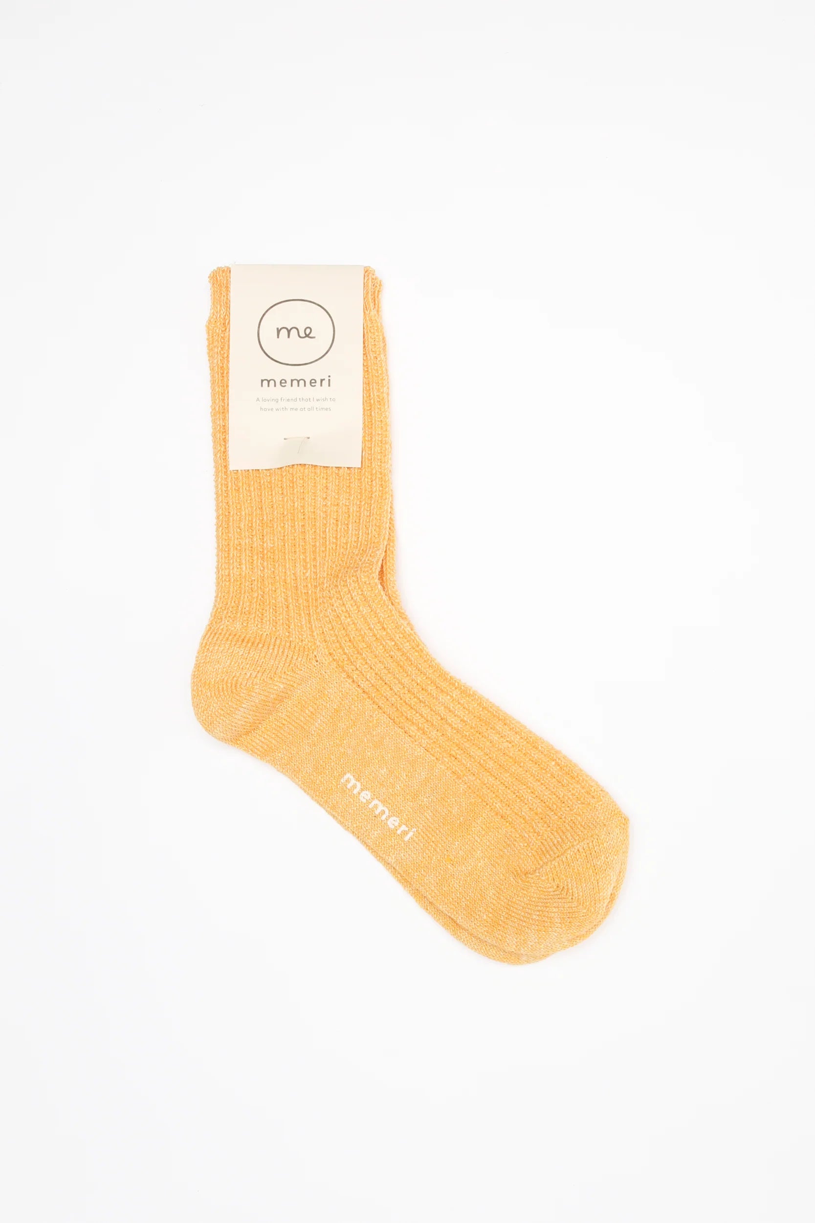 MEMERI - LINEN RIBBED SOCKS